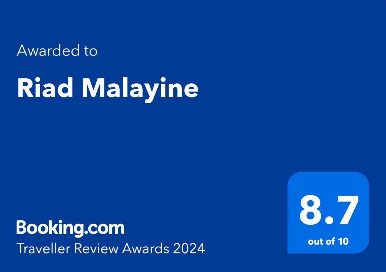 Riad Malayine Marraquexe Exterior foto